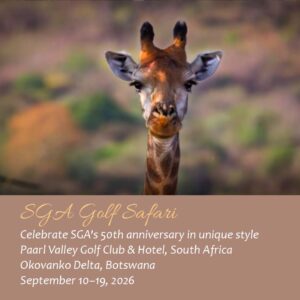 Enter Now: SGA Golf Safari